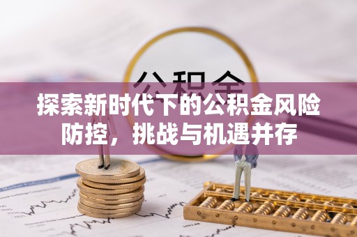 南涧探索新时代下的公积金风险防控，挑战与机遇并存